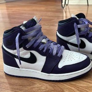 Jordan 1 High Court Purple - size 4.5Y / 6W*